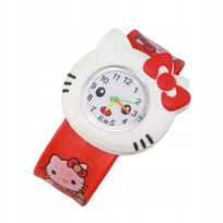 Zegarek dziecięcy Hello Kitty na każdą rękę zawijany