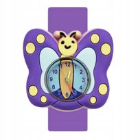 Zegarek dziecięcy Motylek na każdą rękę zawijany