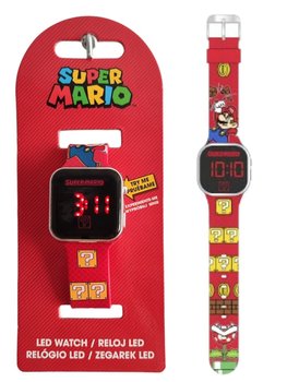 Zegarek Dziecięcy Na Rękę Cyfrowy Super Mario - Kids Euroswan