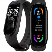 ZEGAREK DZIECIĘCY OPASKA SPORT SMARTWATCH SMARTBAND ZEGAREK Smart-Trend