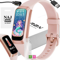 Zegarek dziecięcy smartwatch - edukacja i sport, monitor snu, system nagród Rubicon
