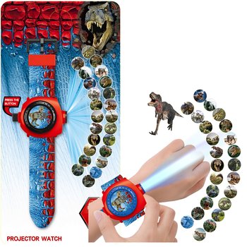 Zegarek elektroniczny z projektorem Dinozaur - Sferazabawek