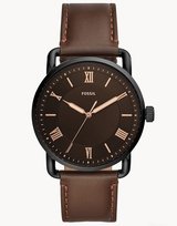 Zegarek – FOSSIL – Copeland – Brązowa skóra – Wodoodporność 5 ATM – Mechanizm kwarcowy Inna marka