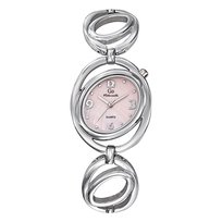 Zegarek Girl Only srebrny metalowy Mademoiselle damski analogowy zegarek kwarcowy UGO694777 Girl Only