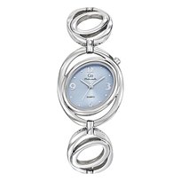 Zegarek Girl Only srebrny metalowy Mademoiselle damski analogowy zegarek kwarcowy UGO695032 Girl Only