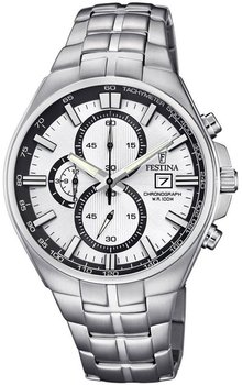 Zegarek kwarcowy FESTINA F6862/1, męski, Timeless Chronograph, WR100 - Festina