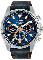 Zegarek Lorus Chronograf Męski Rt359Kx9 Stalowy Wodoszczelny LORUS