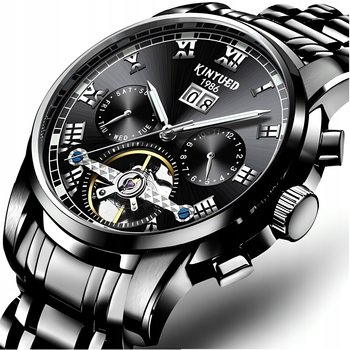 Zegarek Mechaniczny Męski Automatyczny Luksusowy Datownik + Pudełko - ZeeTech