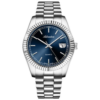 Zegarek Męski Adriatica A1090.5115Q Srebrny - ADRIATICA