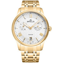 Zegarek Męski Appella L70008.1163QF złoty Appella