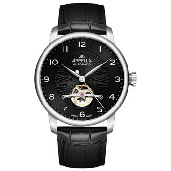 Zegarek Męski Appella L70010.5224A czarny - Inna marka