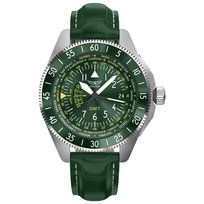 Zegarek Męski Aviator V.1.37.0.309.4 zielony AVIATOR