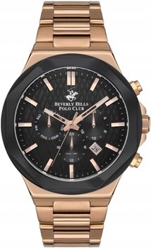 Zegarek męski BEVERLY HILLS BP3361X.450 różowe złoto fashion na prezent - BEVERLY HILLS POLO CLUB