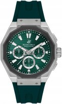 Zegarek męski BEVERLY HILLS BP3557X.375 zielony fashion na prezent BEVERLY HILLS POLO CLUB