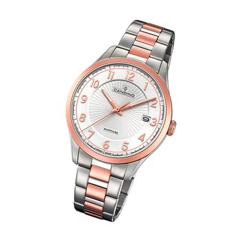 Zegarek męski Candino Classic C4609/1 stal szlachetna różowe złoto analogowy UC4609/1 - Candino