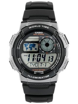 Zegarek Męski Casio Ae-1000W 1Bvdf (Zd073G) - World Time - Casio