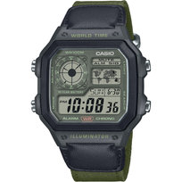 Zegarek Męski Casio Ae-1200Whub-3Avef Szary Casio
