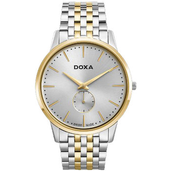Zegarek Męski Doxa D155TWH srebrny - Doxa