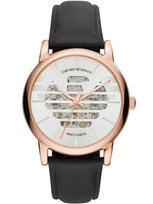 ZEGAREK MĘSKI EMPORIO ARMANI LUIGI AUTOMATIC AR60031 + BOX (zi062b) Emporio Armani