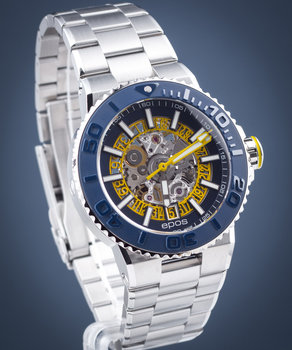 Zegarek męski Epos Sportive Diver Skeleton Automatic - Epos