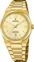 Zegarek męski FESTINA 20057/2 złoty klasyczny do pływania Festina