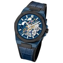 Zegarek męski Festina Automatik z niebieskim skórzanym paskiem UF22011/1 Festina