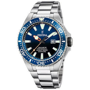 Orologio Festina F20658-3 CYRKONIE argento Orologi da polso