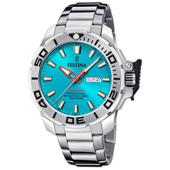 Zegarek Męski Festina F20665-6 Srebrny - Festina