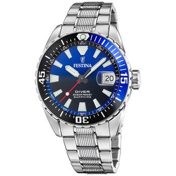 Zegarek Męski Festina F20669-5 srebrny - Festina