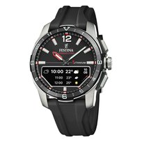 Zegarek męski Festina silikon czarny Zegarek na rękę Festina Connected UF23000/4 Festina