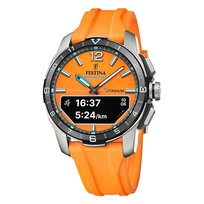 Zegarek męski Festina silikon pomarańczowy Zegarek Festina Connected UF23000/7 Festina