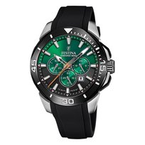 Zegarek męski Festina silikonowy czarny Festina Chrono Bike zegarek UF20642/C Festina