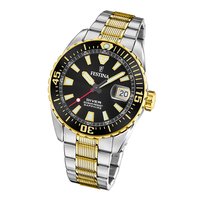 Zegarek męski Festina The Originals, stal nierdzewna, srebro, złoto UF20706/3 Festina