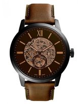 Zegarek męski – Fossil – Townsman – 48 mm – Automatyczny – Brązowa skóra Inna marka