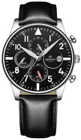 Zegarek Męski Giewont Chronograph Sapphire Czarno Srebrny GW5630-A2 GIEWONT