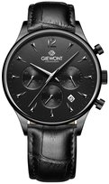 Zegarek Męski Giewont Chronograph Sapphire Czarny GW6310-A1 GIEWONT