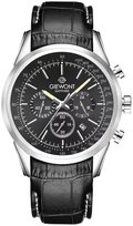 Zegarek Męski Giewont Chronograph Sapphire Srebrno Czarny GW7650-A2 GIEWONT