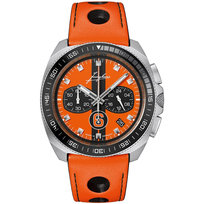 Zegarek Męski Junghans 41/4557.00 pomarańczowy Junghans