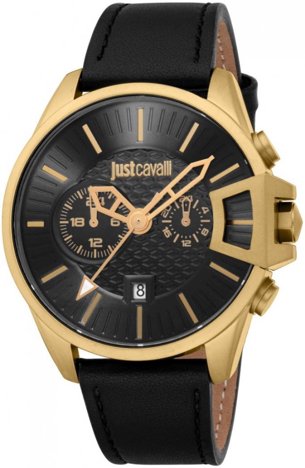 Just Cavalli Zegarek męski JUST CAVALLI JC1G346L0025 czarny fashion na prezent