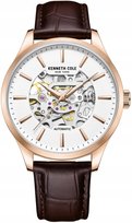 Zegarek męski KENNETH COLE KCWGE2216901 brązowy klasyczny skeleton Kenneth Cole