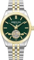 Zegarek męski KENNETH COLE KCWGY0064803 zielony klasyczny open heart Kenneth Cole