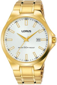 Zegarek męski LORUS Classic, RH986KX9, złoto-srebrny - LORUS