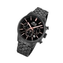 Zegarek męski LOTUS Chrono Sport 18668/2 zegarek na rękę ze stali nierdzewnej czarny UL18668/2 Lotus