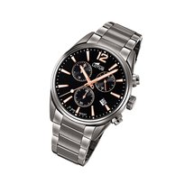 Zegarek męski LOTUS Chrono Sport 18682/2 zegarek na rękę ze stali nierdzewnej czarny UL18682/2 Lotus