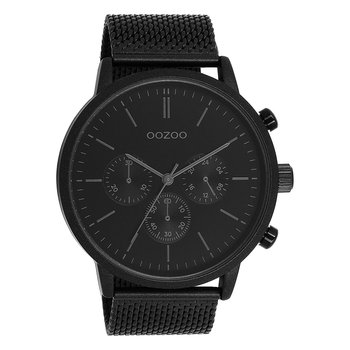 Zegarek męski Oozoo Timepieces analogowy metalowy czarny UOC11204 - Oozoo