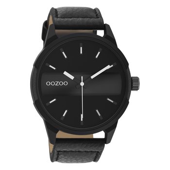 Zegarek męski Oozoo Timepieces C11004 analogowy skórzany czarny UOC11004 - Oozoo