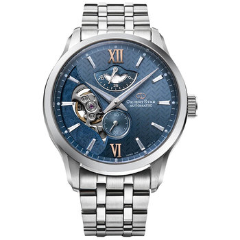 Zegarek Męski Orient Star RE-AV0B08L00B srebrny - Inna marka