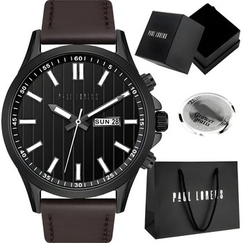 Zegarek męski Paul Lorens TORENT zestaw z grawerem - Paul Lorens