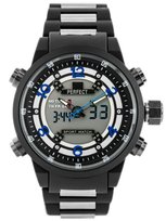 Zegarek Męski Perfect A879 - Dual Time (Zp224D) PERFECT