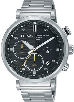 Zegarek męski PULSAR Accelerator, PZ5069X1, srebrno-czarny - Pulsar